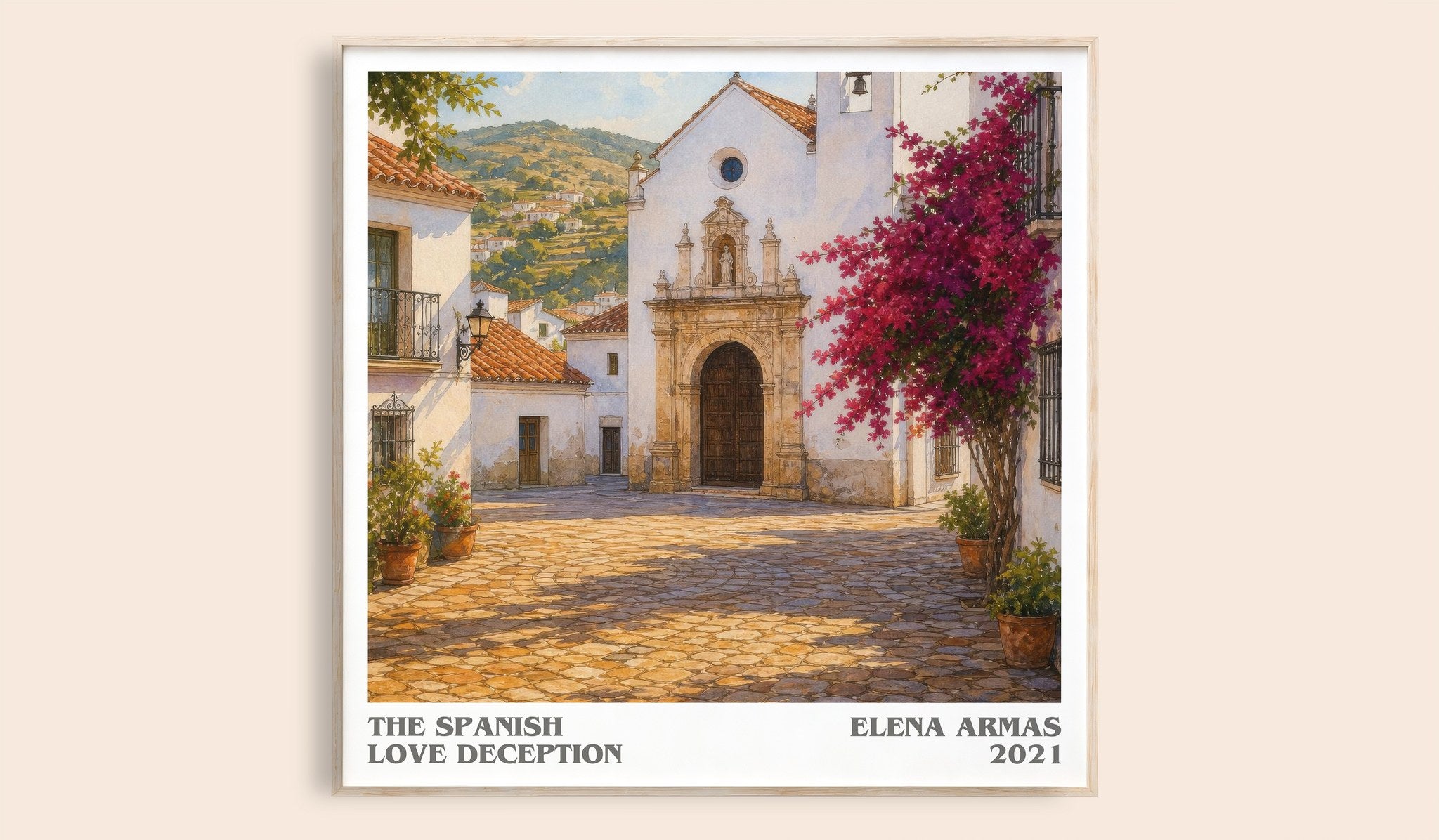 The Spanish Love Deception Literary Art Print by Elena Armas