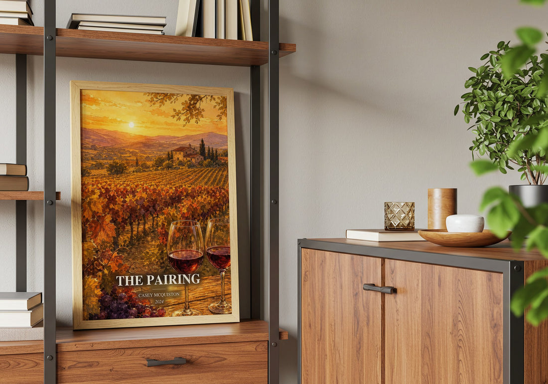 The Pairing book watercolour illustration paper finish options – matte satin gloss