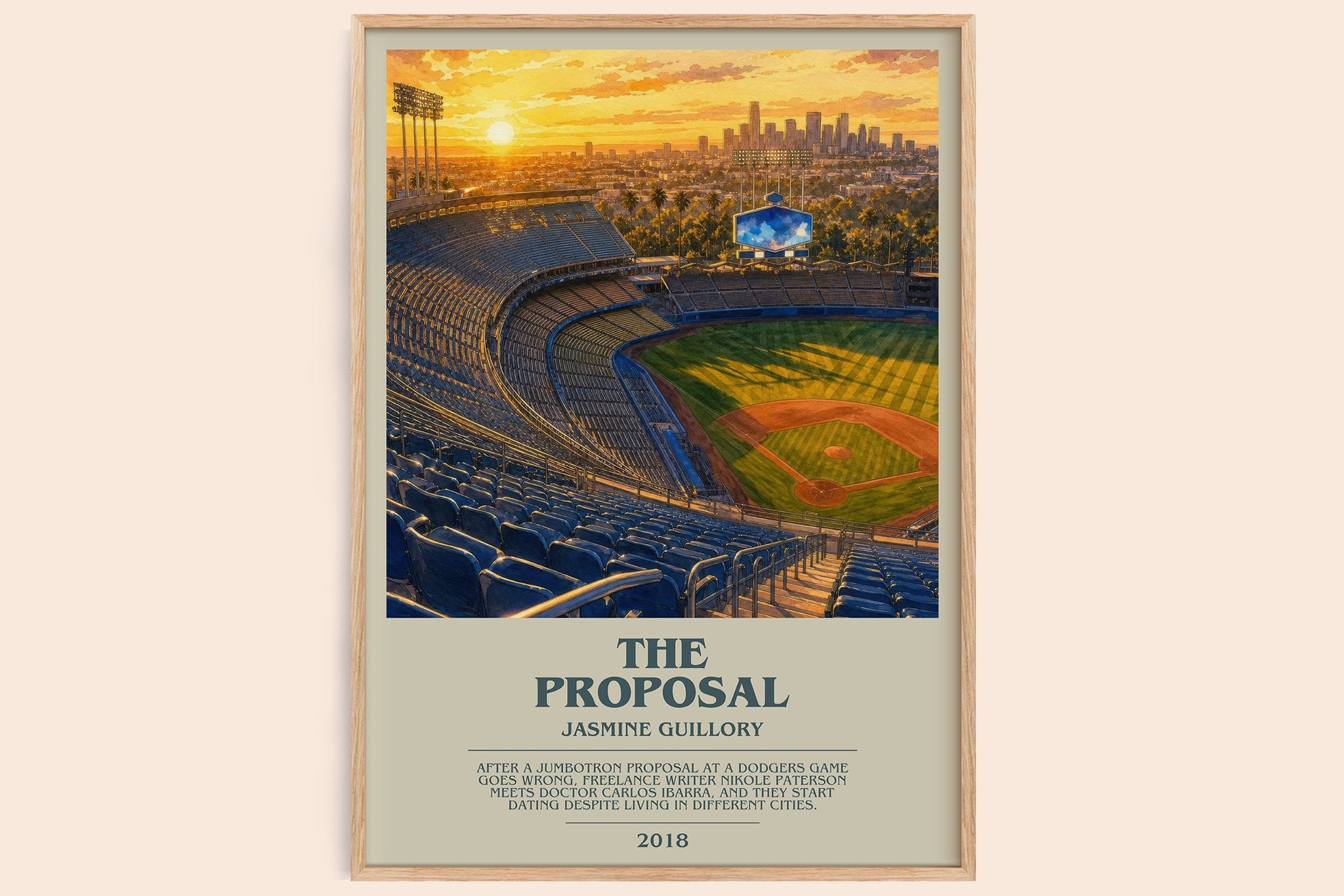 The Proposal Bookish Wall Art by Jasmine Guillory