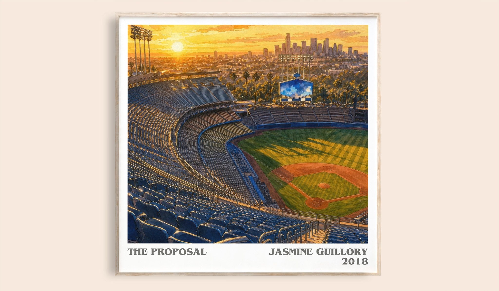 The Proposal Literary Art Print by Jasmine Guillory