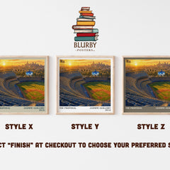 The Proposal literary print in frame leaning in hallway – romance wall art