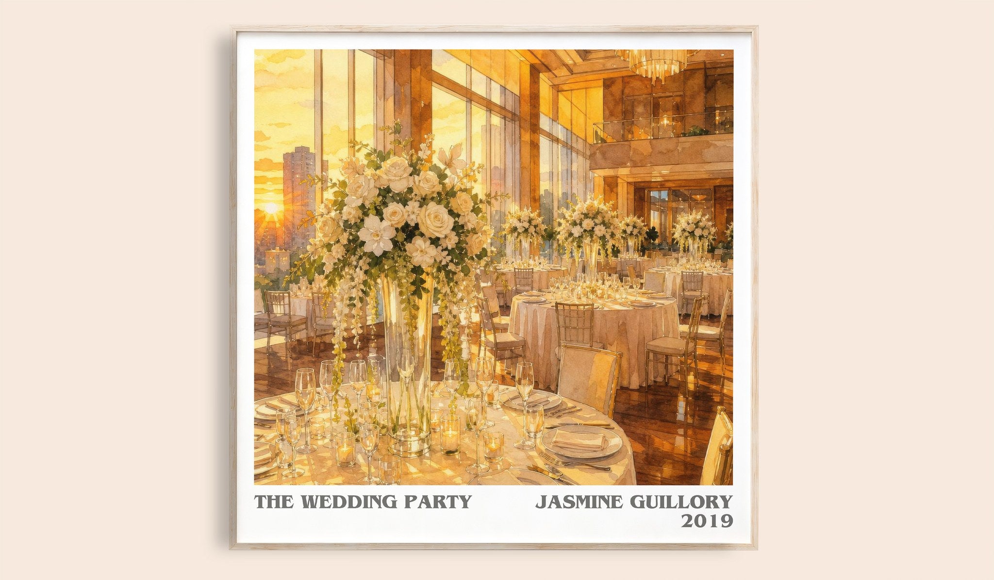 The Wedding Party Literary Art Print by Jasmine Guillory