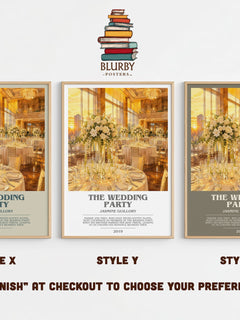 The Wedding Party Bookish Wall Art by Jasmine Guillory – image 4