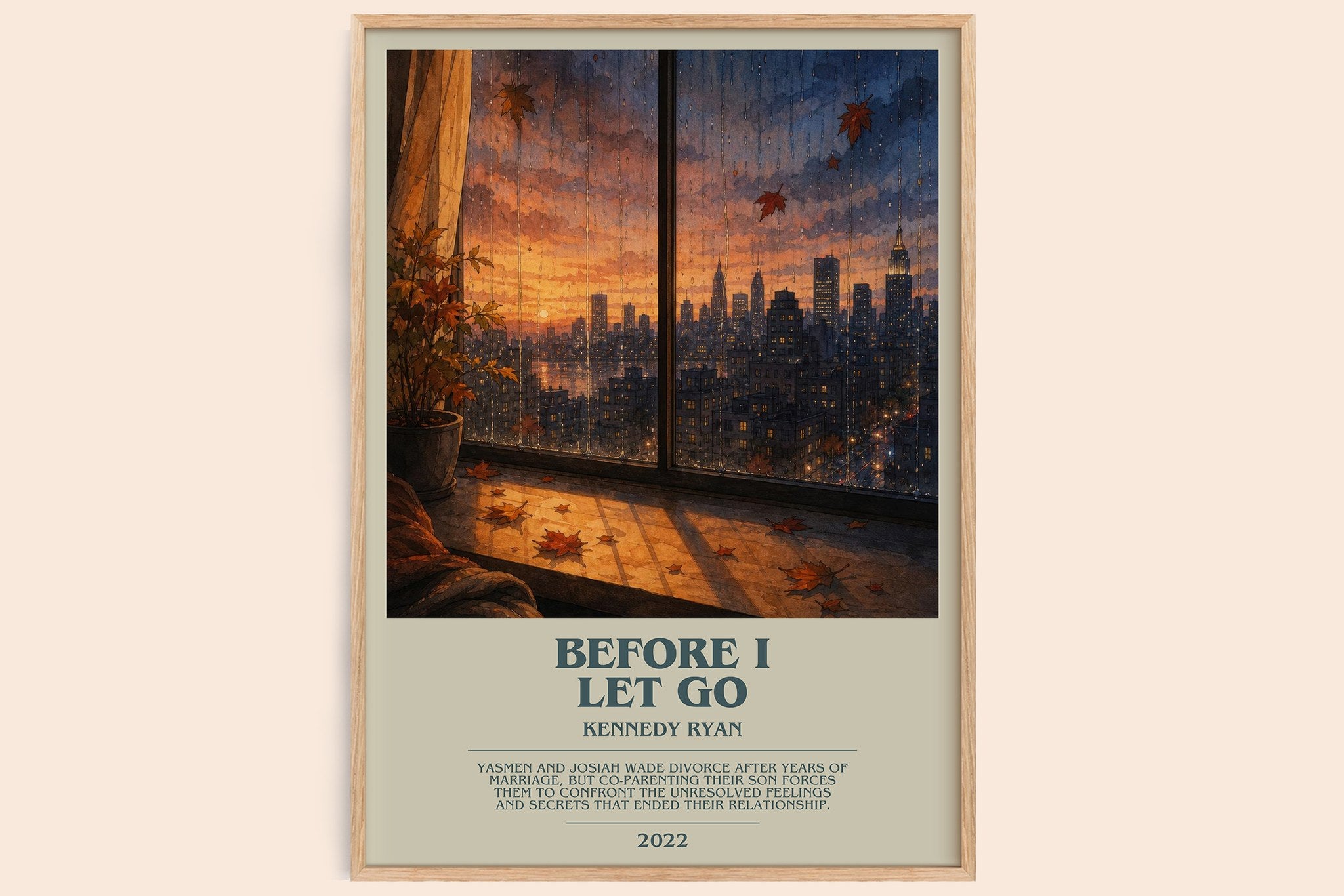 Before I Let Go Bookish Wall Art by Kennedy Ryan