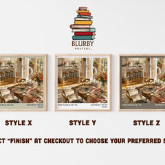 This Could Be Us literary print in frame leaning in hallway – romance wall art