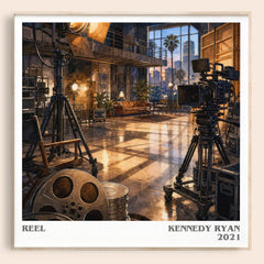 Reel Literary Art Print by Kennedy Ryan – square framed poster