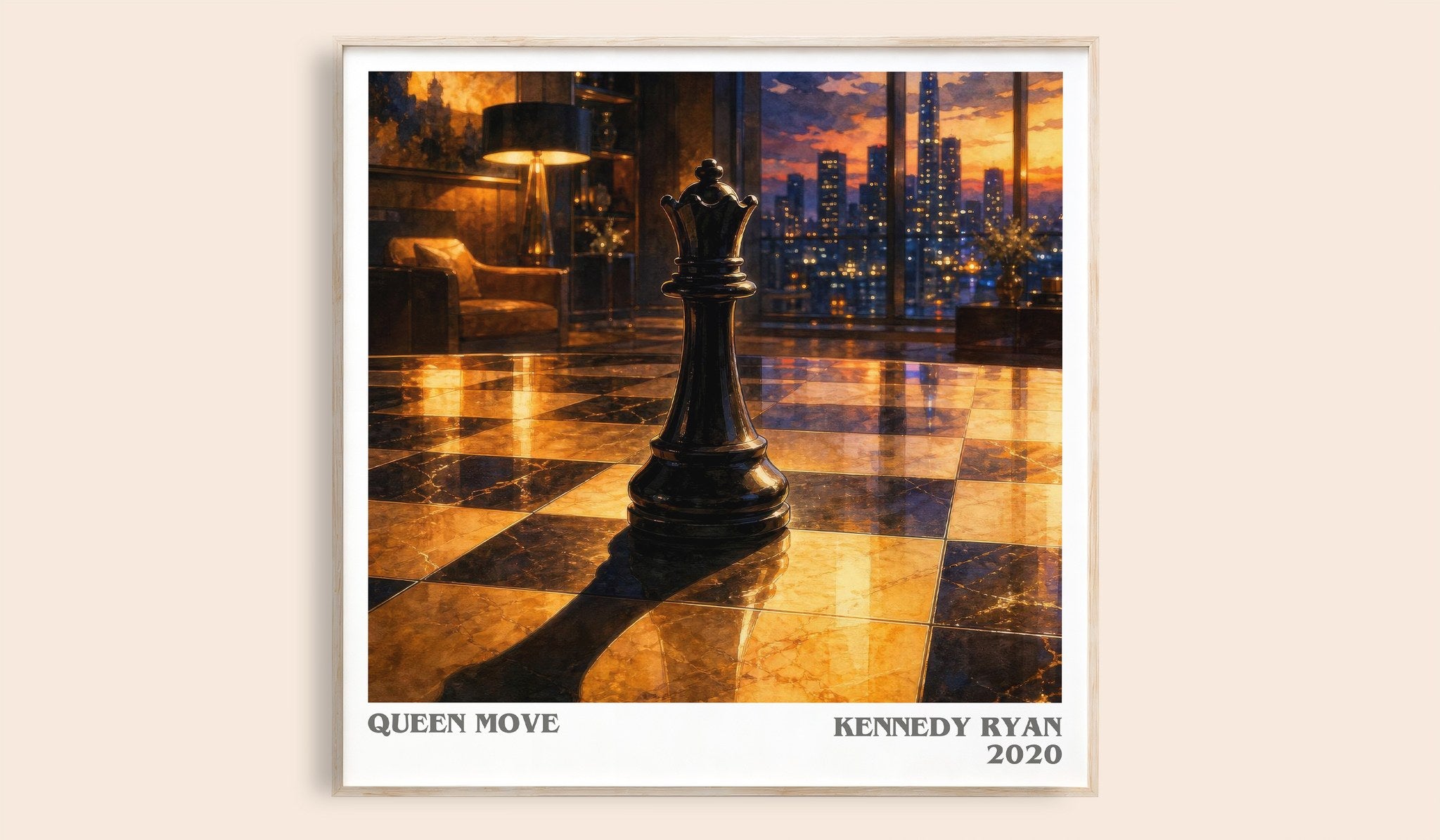 Queen Move Literary Art Print by Kennedy Ryan