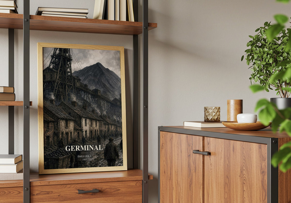 Germinal book watercolour illustration paper finish options – matte satin gloss