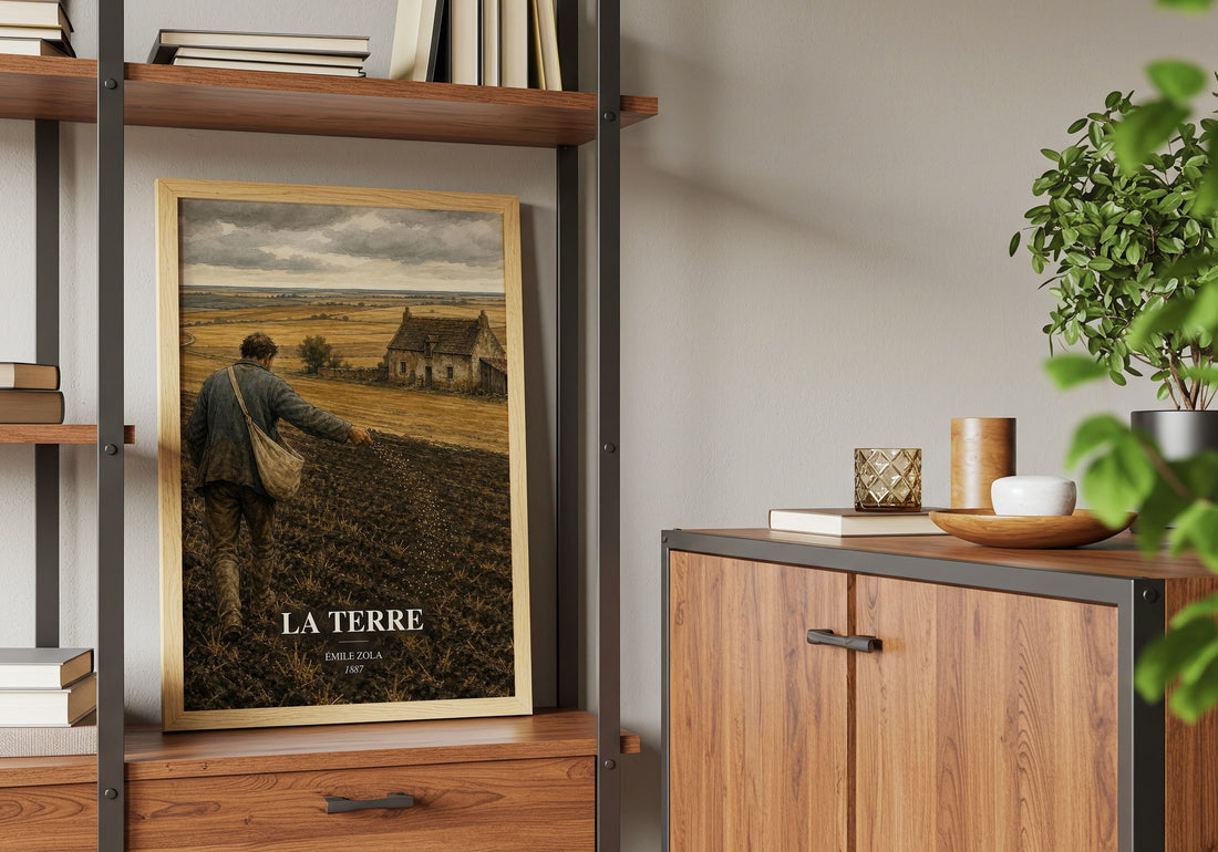 La Terre book watercolour illustration paper finish options – matte satin gloss