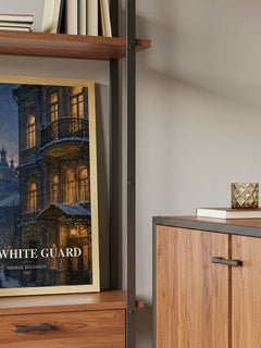 The White Guard book watercolour illustration paper finish options – matte satin gloss