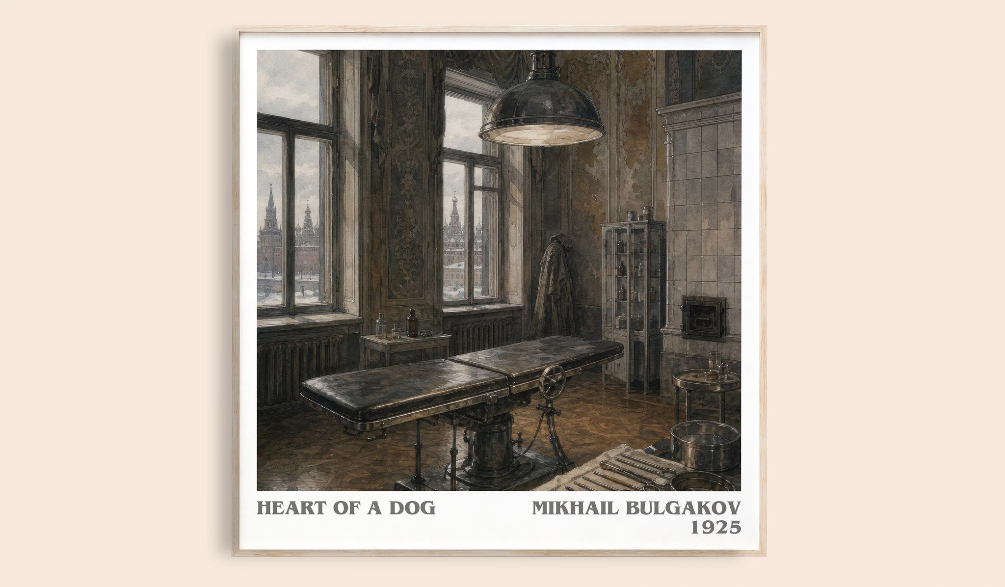 Heart of a Dog Literary Art Print by Mikhail Bulgakov