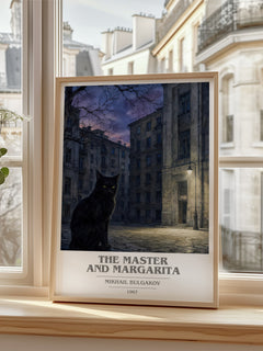 The Master and Margarita book cover poster colour and style options – Mikhail Bulgakov book art
