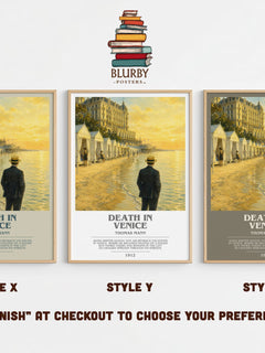 Death in Venice Bookish Wall Art by Thomas Mann – image 4