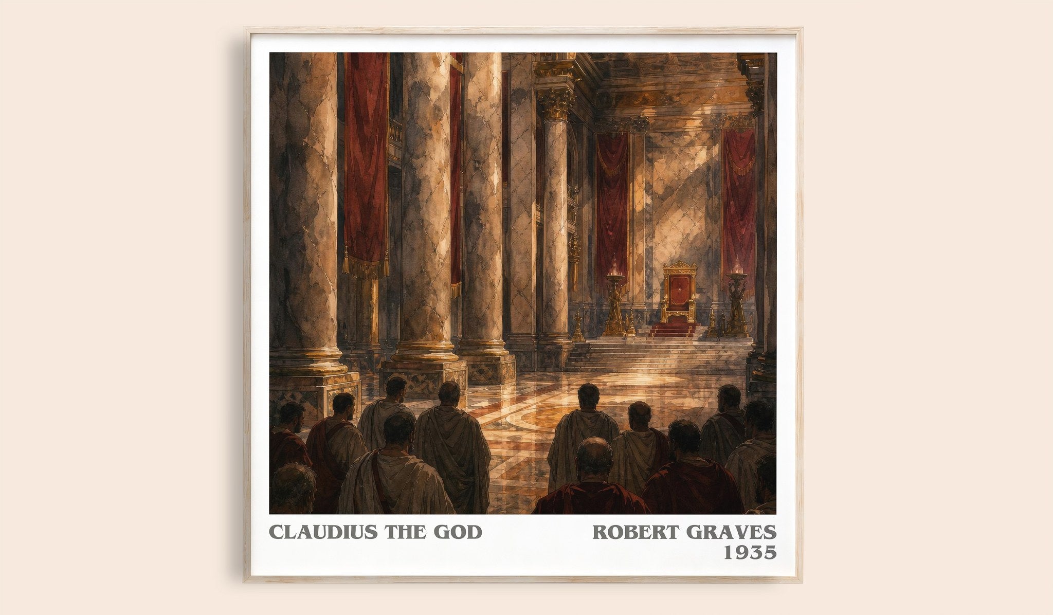 Claudius the God Literary Art Print by Robert Graves
