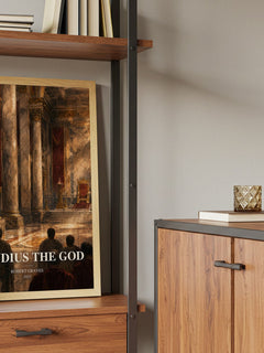 Claudius the God book watercolour illustration paper finish options – matte satin gloss
