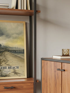 On the Beach book watercolour illustration paper finish options – matte satin gloss