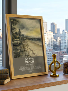 On the Beach Bookish Wall Art by Nevil Shute – image 3