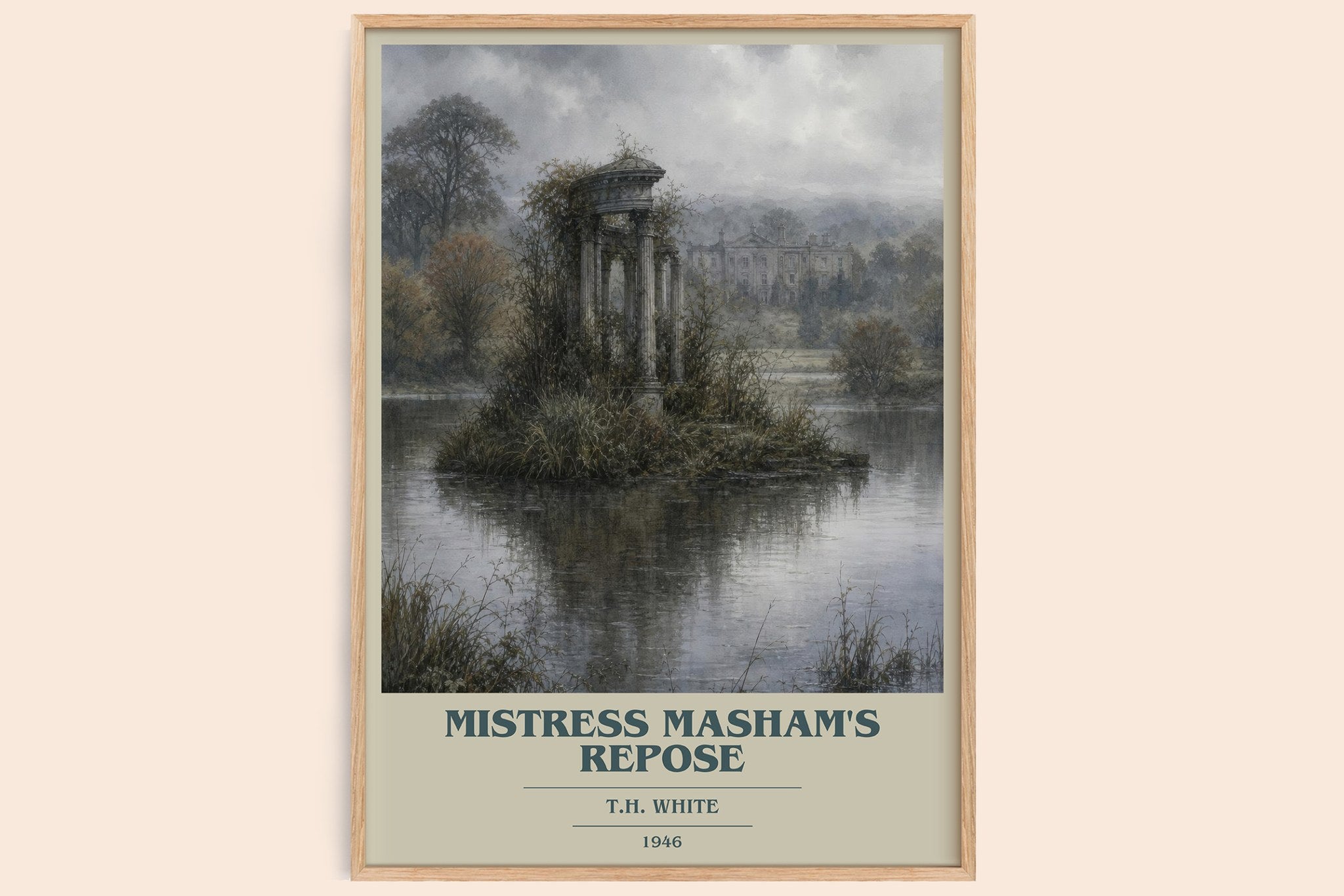Mistress Masham's Repose Book Cover Poster by T.H. White