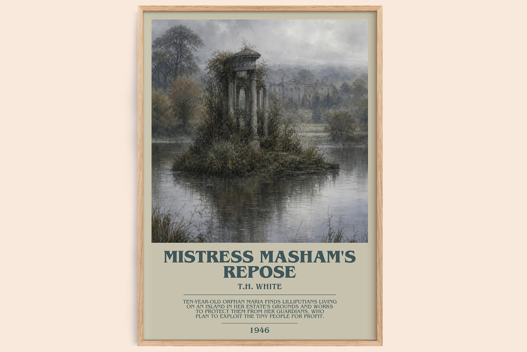 Mistress Masham's Repose Bookish Wall Art by T.H. White