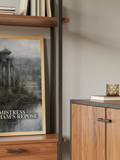Mistress Masham's Repose book watercolour illustration paper finish options – matte satin gloss