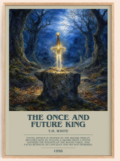 The Once and Future King Bookish Wall Art by T.H. White – image 1