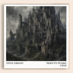 Titus Groan Literary Art Print by Mervyn Peake
