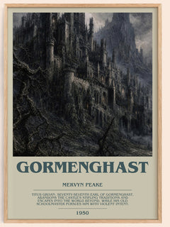 Gormenghast Bookish Wall Art by Mervyn Peake