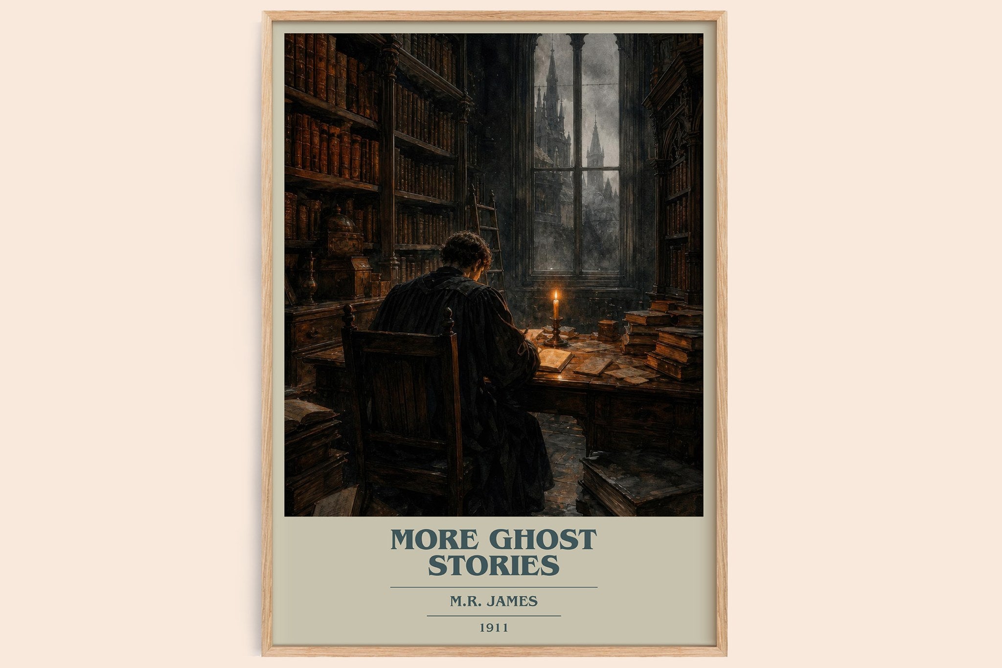 More Ghost Stories Book Cover Poster by M.R. James