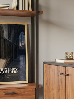 A Thin Ghost and Others book watercolour illustration paper finish options – matte satin gloss