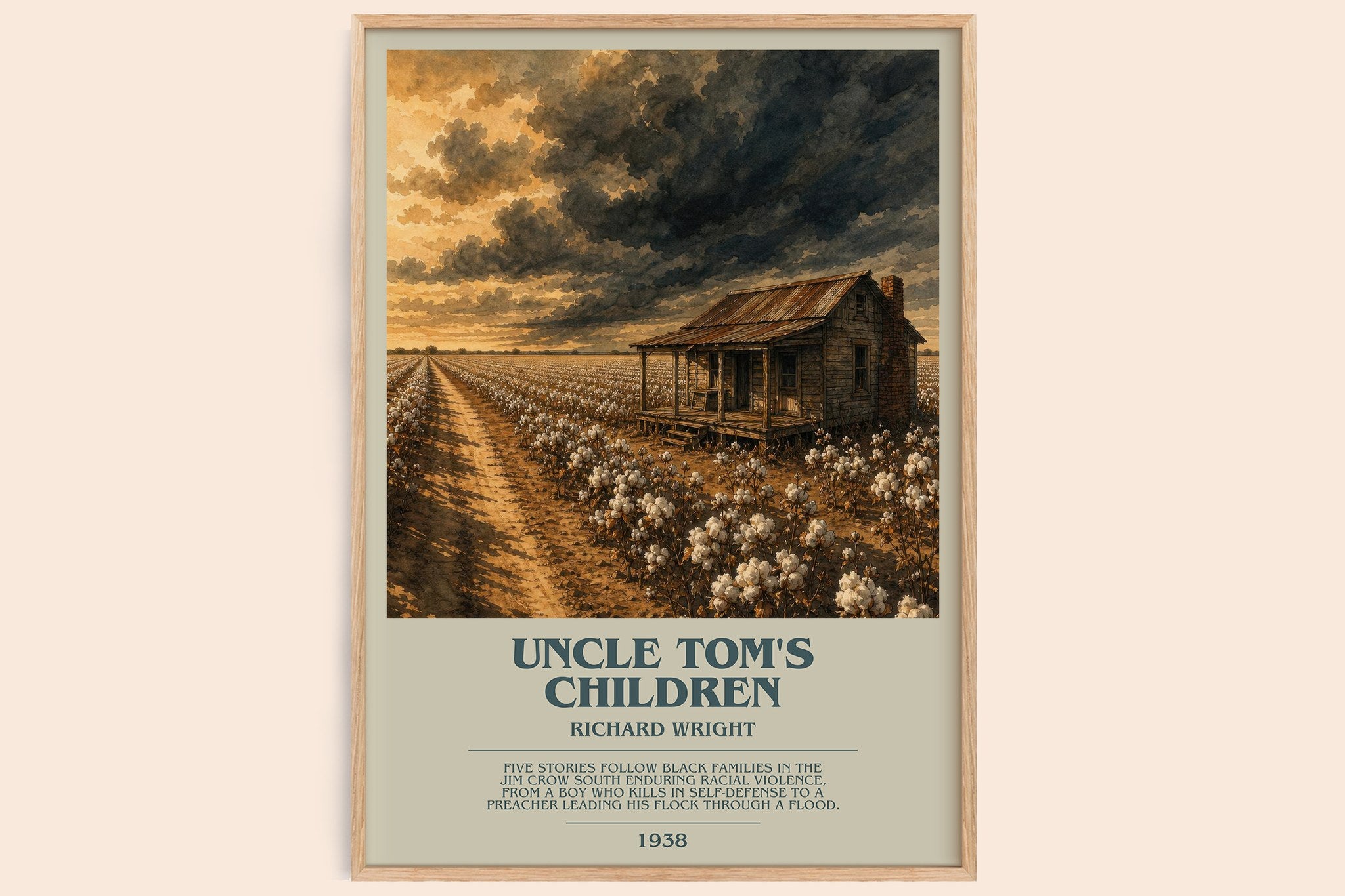 Uncle Tom's Children Bookish Wall Art by Richard Wright