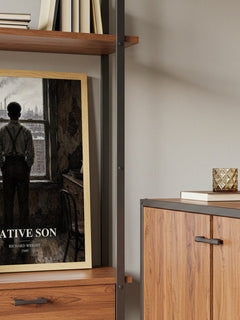 Native Son book watercolour illustration paper finish options – matte satin gloss