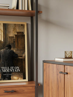Go Tell It on the Mountain book watercolour illustration paper finish options – matte satin gloss