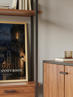Giovanni's Room book watercolour illustration paper finish options – matte satin gloss