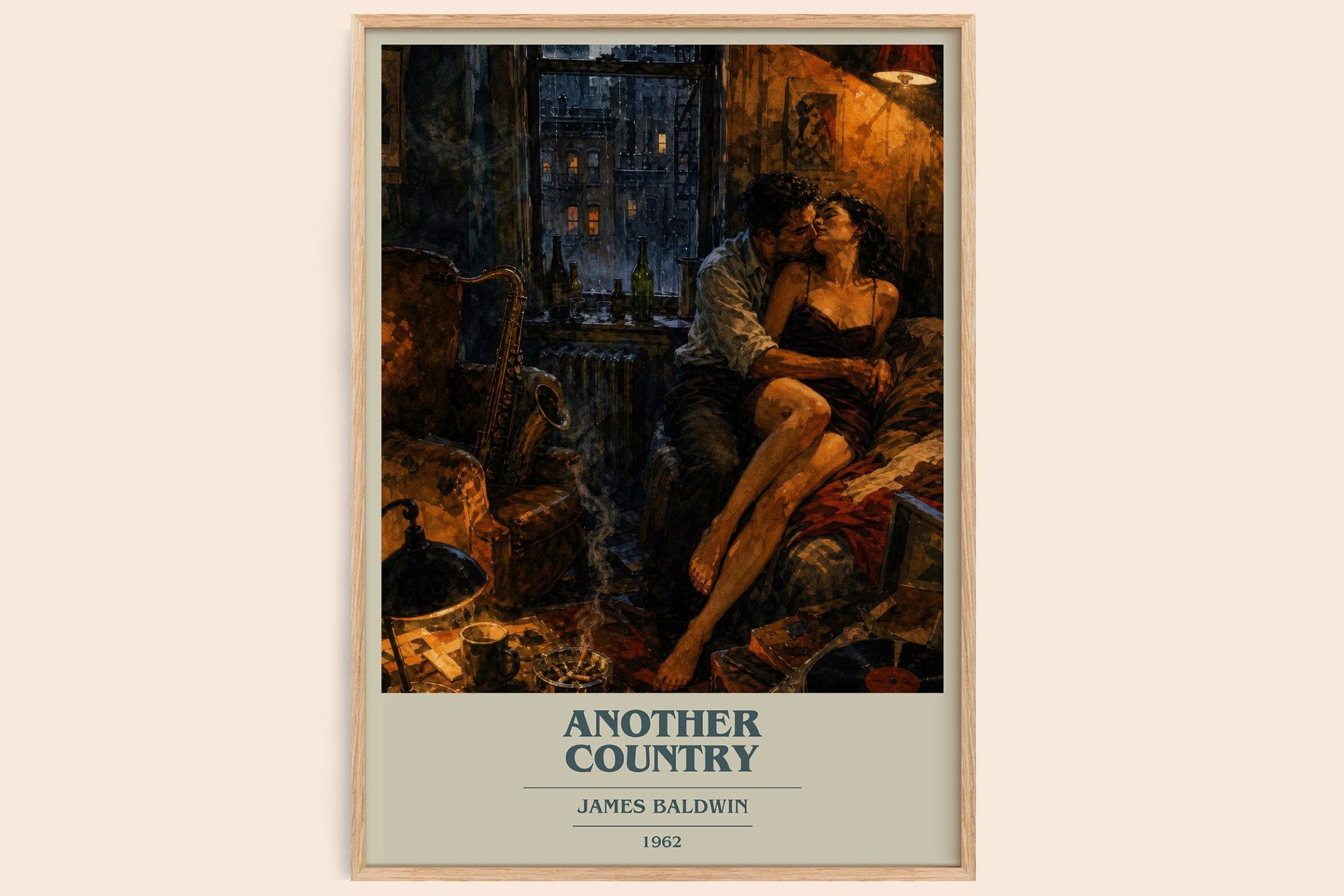Another Country Book Cover Poster by James Baldwin