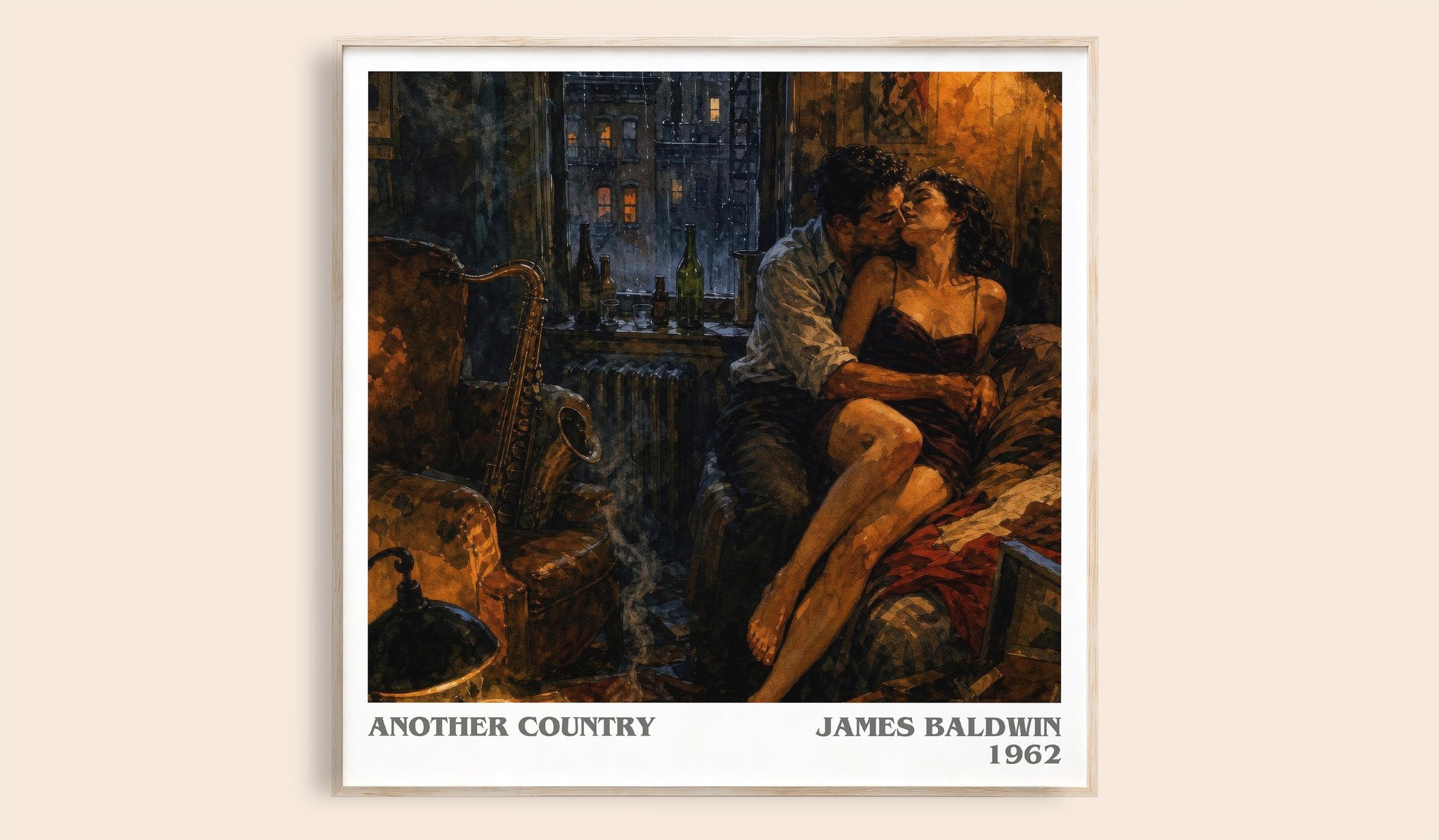 Another Country Literary Art Print by James Baldwin