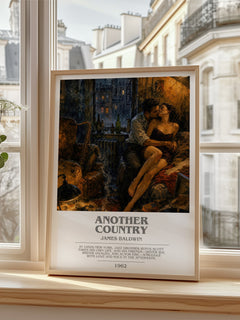 Another Country Bookish Wall Art by James Baldwin – image 2
