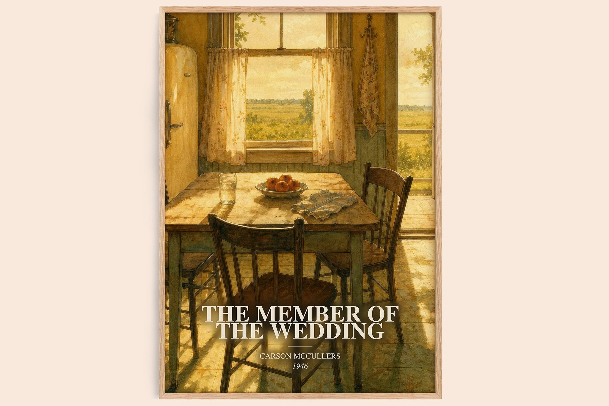 Member of the Wedding Book Watercolour Illustration by C. McCullers