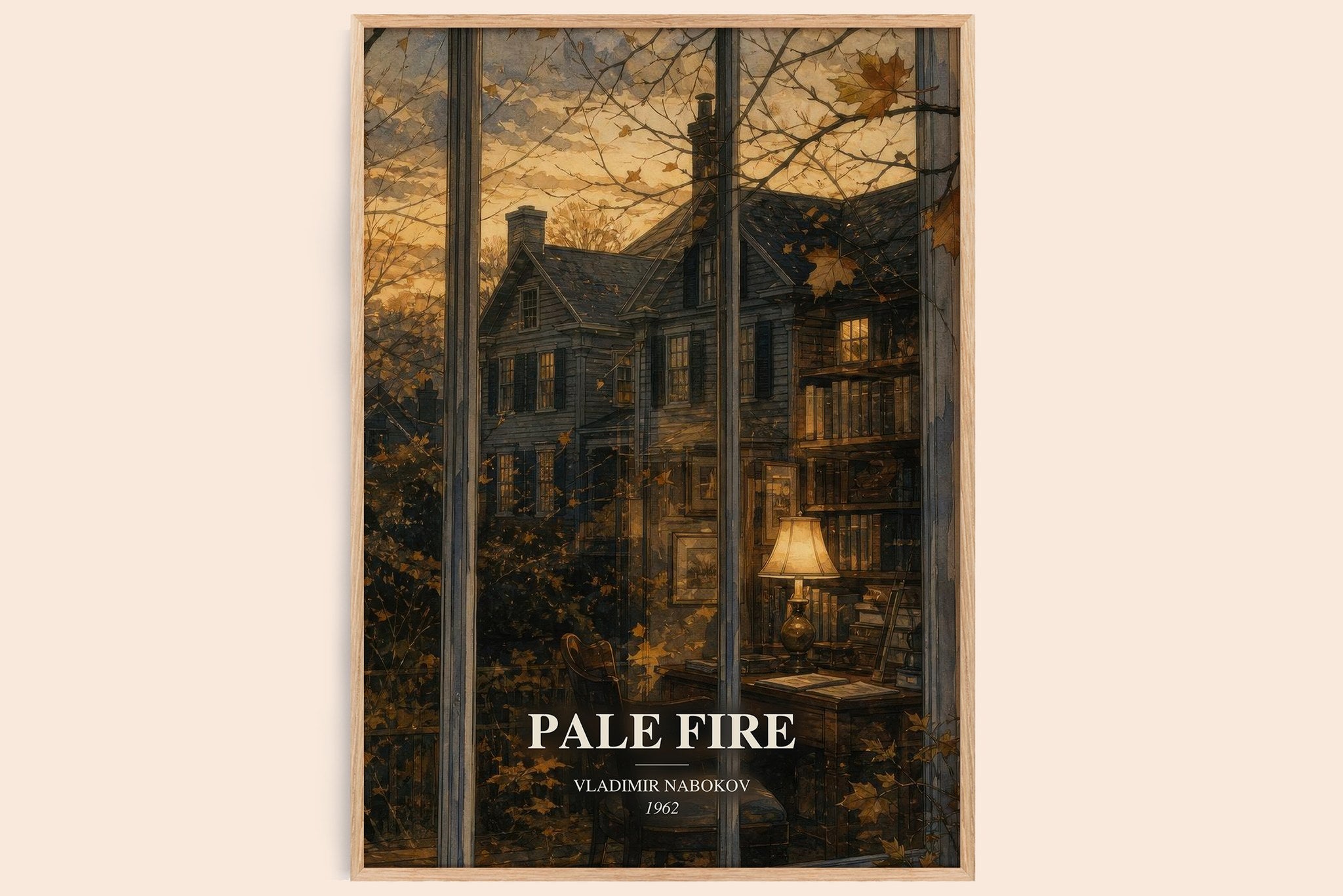 Pale Fire Book Watercolour Illustration by Vladimir Nabokov