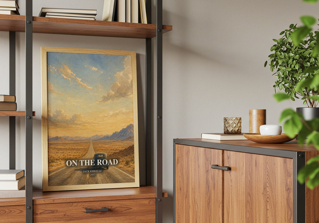 On the Road book watercolour illustration paper finish options – matte satin gloss