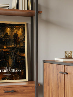The Subterraneans book watercolour illustration paper finish options – matte satin gloss