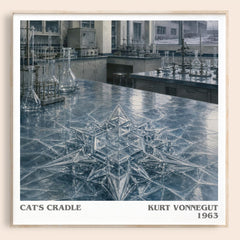 Cat's Cradle Literary Art Print by Kurt Vonnegut – image 1