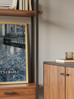 Cat's Cradle book watercolour illustration paper finish options – matte satin gloss
