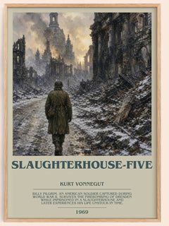 Slaughterhouse-Five Bookish Wall Art by Kurt Vonnegut – image 1
