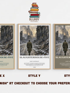 Slaughterhouse-Five Bookish Wall Art by Kurt Vonnegut – image 4