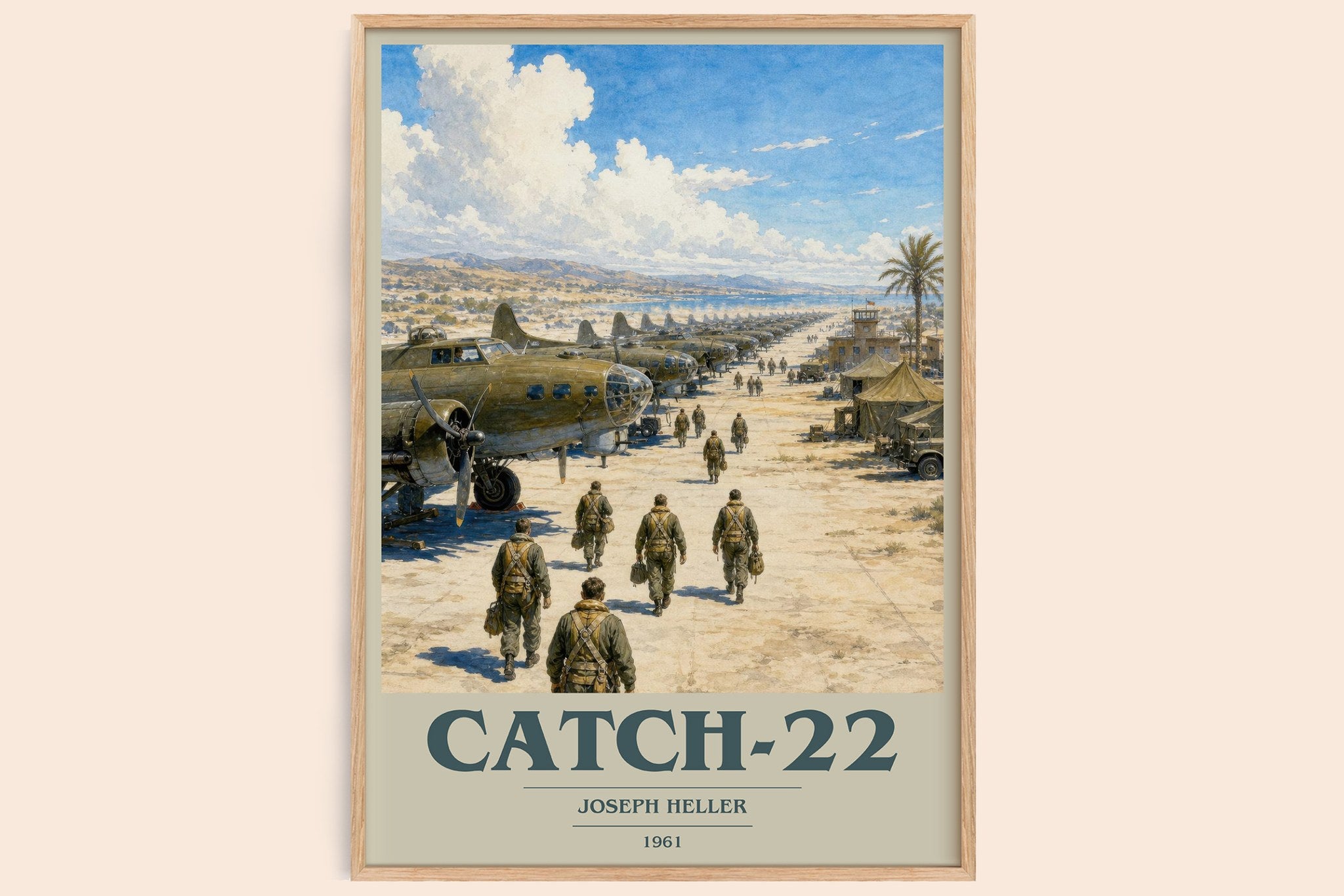 Catch-22 Book Cover Poster by Joseph Heller