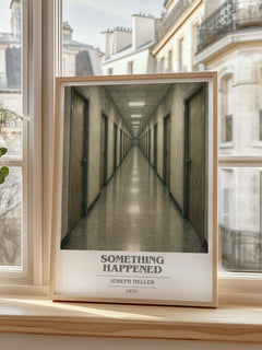 Something Happened book cover poster colour and style options – Joseph Heller book art