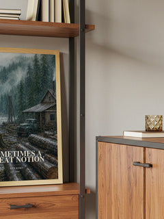 Sometimes a Great Notion book watercolour illustration paper finish options – matte satin gloss