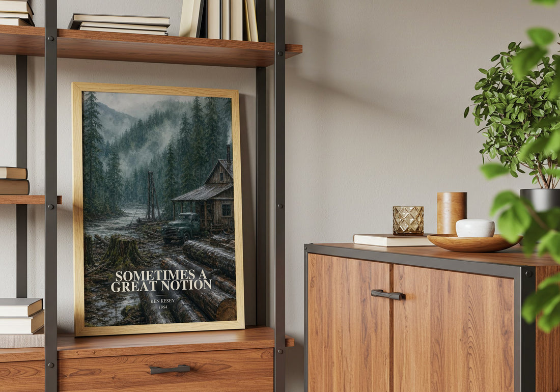Sometimes a Great Notion book watercolour illustration paper finish options – matte satin gloss