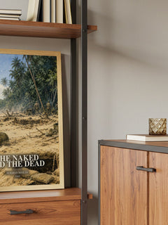 The Naked and the Dead book watercolour illustration paper finish options – matte satin gloss