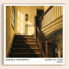 Double Indemnity Literary Art Print by James M. Cain – image 1